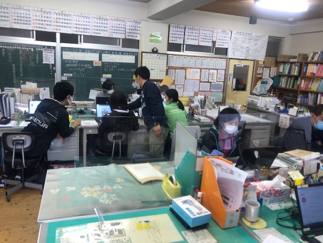 ときがわ町立明覚小学校でICT研修を実施しました（2021年11月2日、第3回）