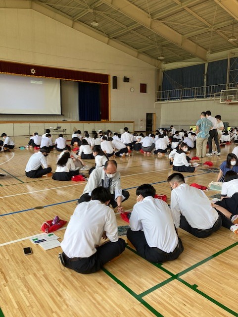 埼玉県立鳩山高校にて地域連携による「宇宙の授業」が実施されました（2022年6月20日）