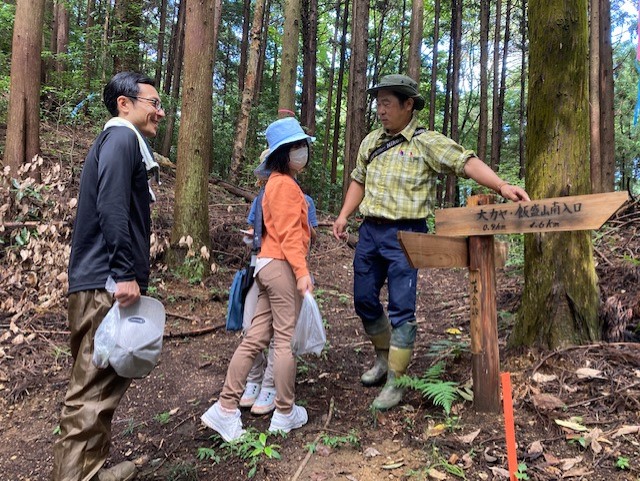 山あそびイベント「じゃあ、山に遊びいこっか！」リハーサル（2022年9月25日）