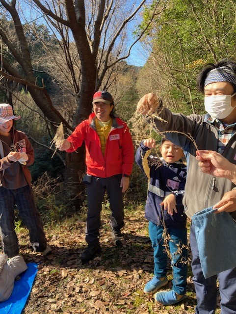 ときがわで山あそび【山づくりプロジェクト】を開催しました①（2022年12月10日）