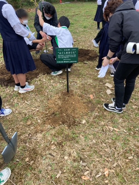 鳩山高校による地域連携活動「ハトミライ☆プロジェクト」が実施されました（2023年3月24日）