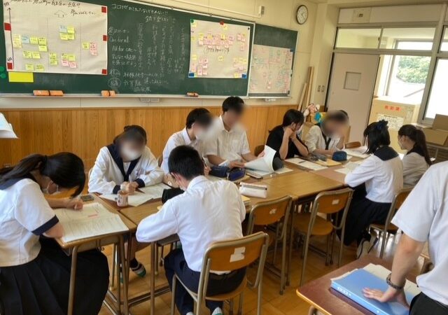 県立鳩山高校による鳩高祭×地域連携「♡（はーと）プロジェクト」打合せ（2023年7月12日）