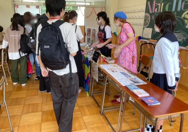 県立鳩山高校文化祭「鳩高祭」に行ってきました　～　鳩高祭×地域連携「♡（はーと）プロジェクト」（2023年9月9日）