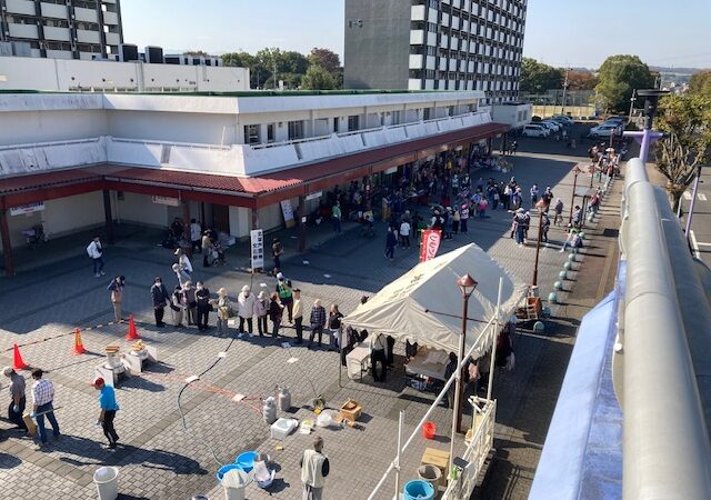 文化の日に北坂戸団地文化祭が開催されました　～キタサカ探究部～（2023年11月3日）