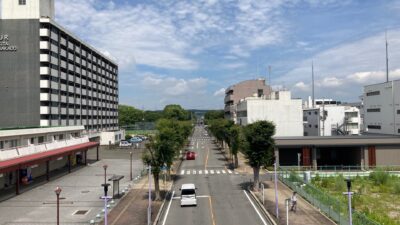 北坂戸エリアのまちづくりに関する打合せを兼ねて、北坂戸駅周辺の散策(2024年7月18日)