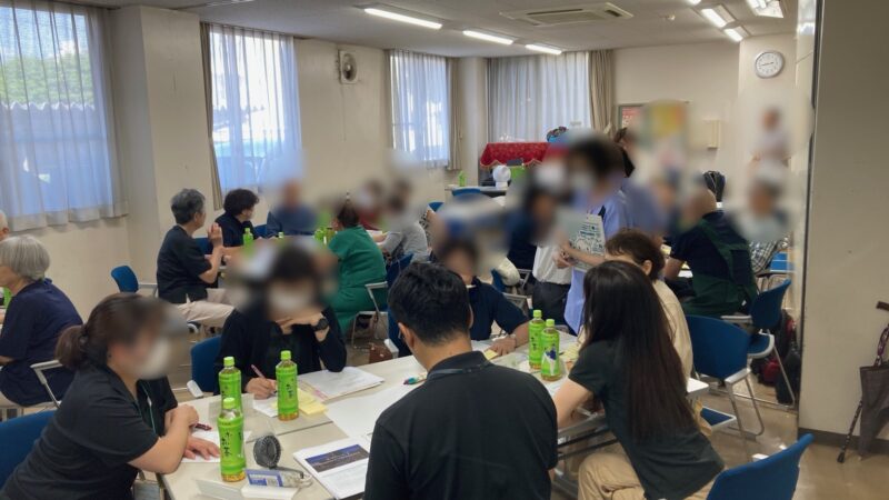 地域ミーティングで、「『あったらいいな』をじぶんたちごとで考えるまちづくり」についてお話しました(2025年7月5日)