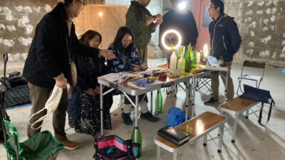 北坂戸団地商店街の空き店舗活用プロジェクト第５弾「GLASS」を実施しました！　～キタサカまちづくり部～（2025年11月21日）