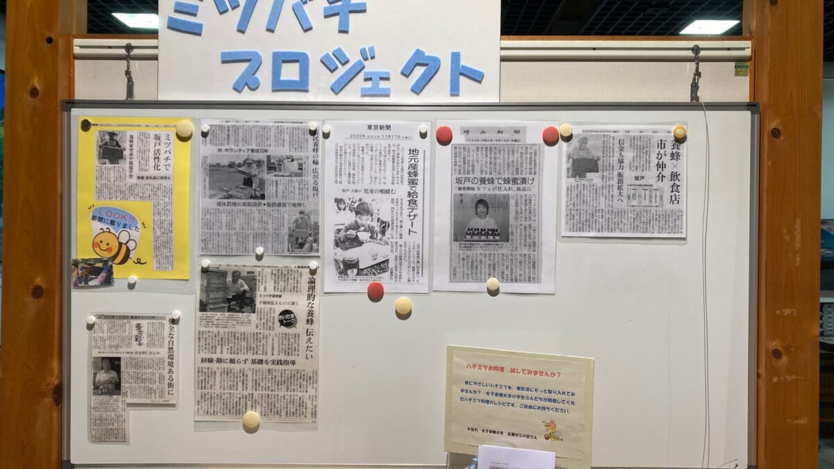 環境学館いずみで「坂戸市ミツバチプロジェクト」のお話をうかがいました　～キタサカまちづくり部～（2025年12月2日）