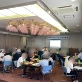 坂戸地区区長会研修会で「自分たちでつくる、まちの未来」をテーマに講演を行いました（2026年8月5日）